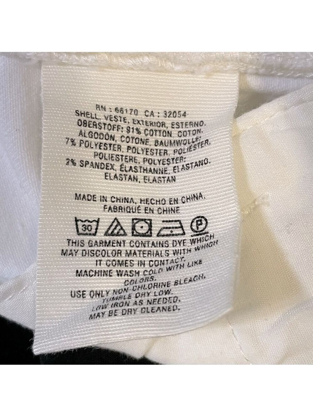 Anthropologie Pilcro and The LetterPress White High-Rise Denim Pants Leggings 27 - Picture 11 of 11